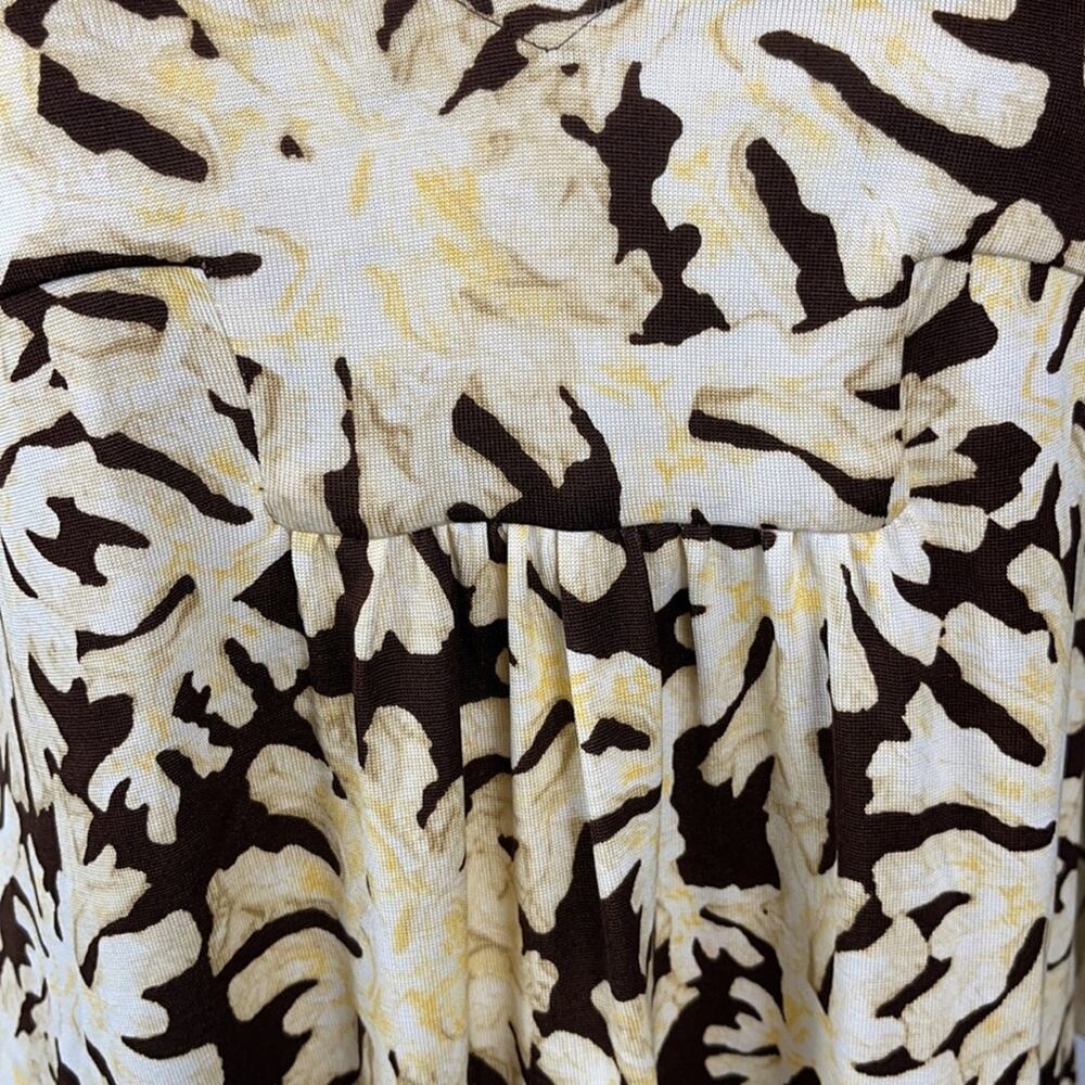 Diane Von Furstenberg Ilya 100% Silk Jersey 3/4 Bell Sleeve V-neck Dress Size 4 - Picture 8 of 12